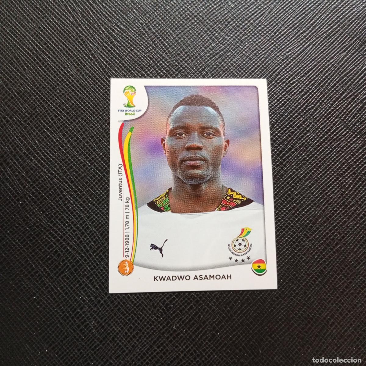 Cromos de f&uacute;tbol: 536 ASAMOAH GHANA PANINI MUNDIAL BRASIL 2014 CROMO FUTBOL 14 - SIN PEGAR - CJ1