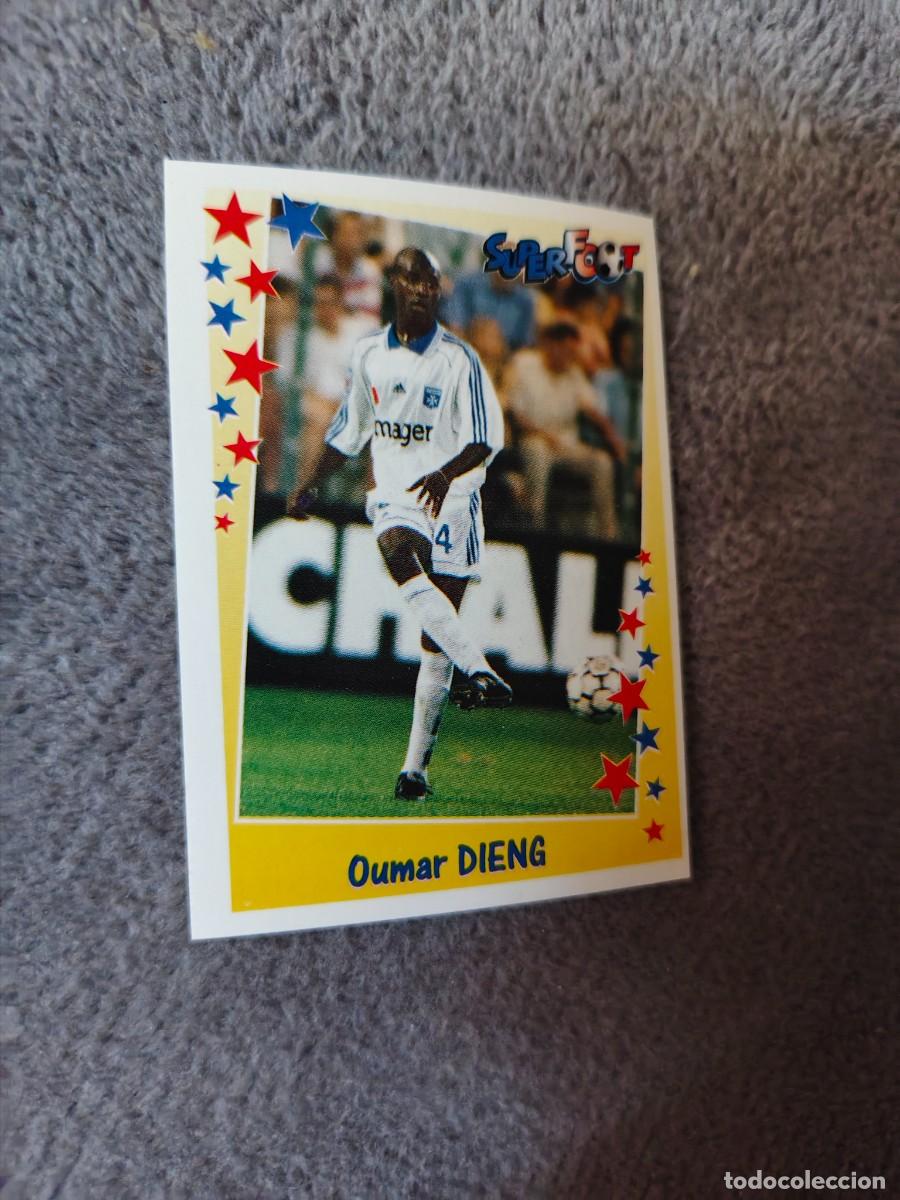 Cromos de f&uacute;tbol: 34 SUPERFOOT 98 99 OUMAR DIENG LES DEFENSEURS PANINI 1998 1999 LIGUE 1 FRANCIA AAK