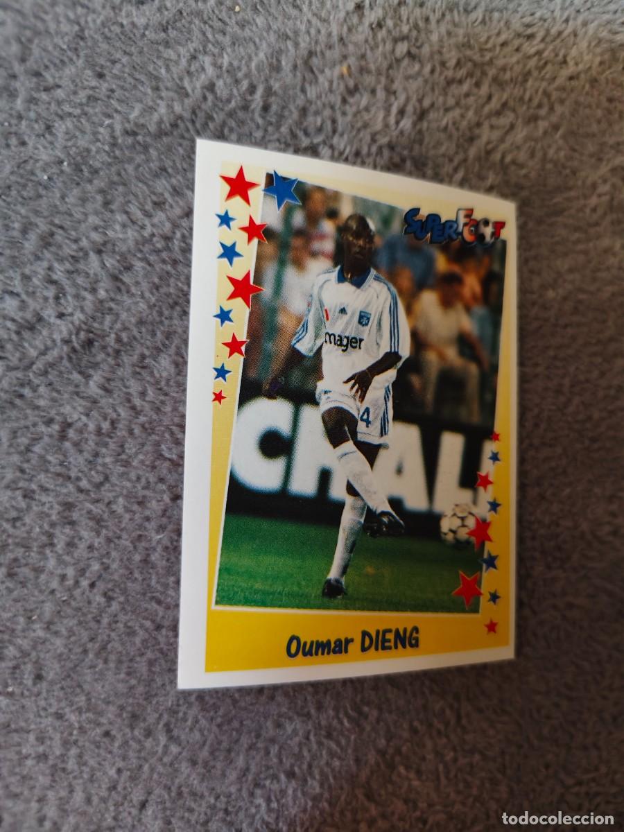 Cromos de f&uacute;tbol: 34 SUPERFOOT 98 99 OUMAR DIENG LES DEFENSEURS PANINI 1998 1999 LIGUE 1 FRANCIA AAK