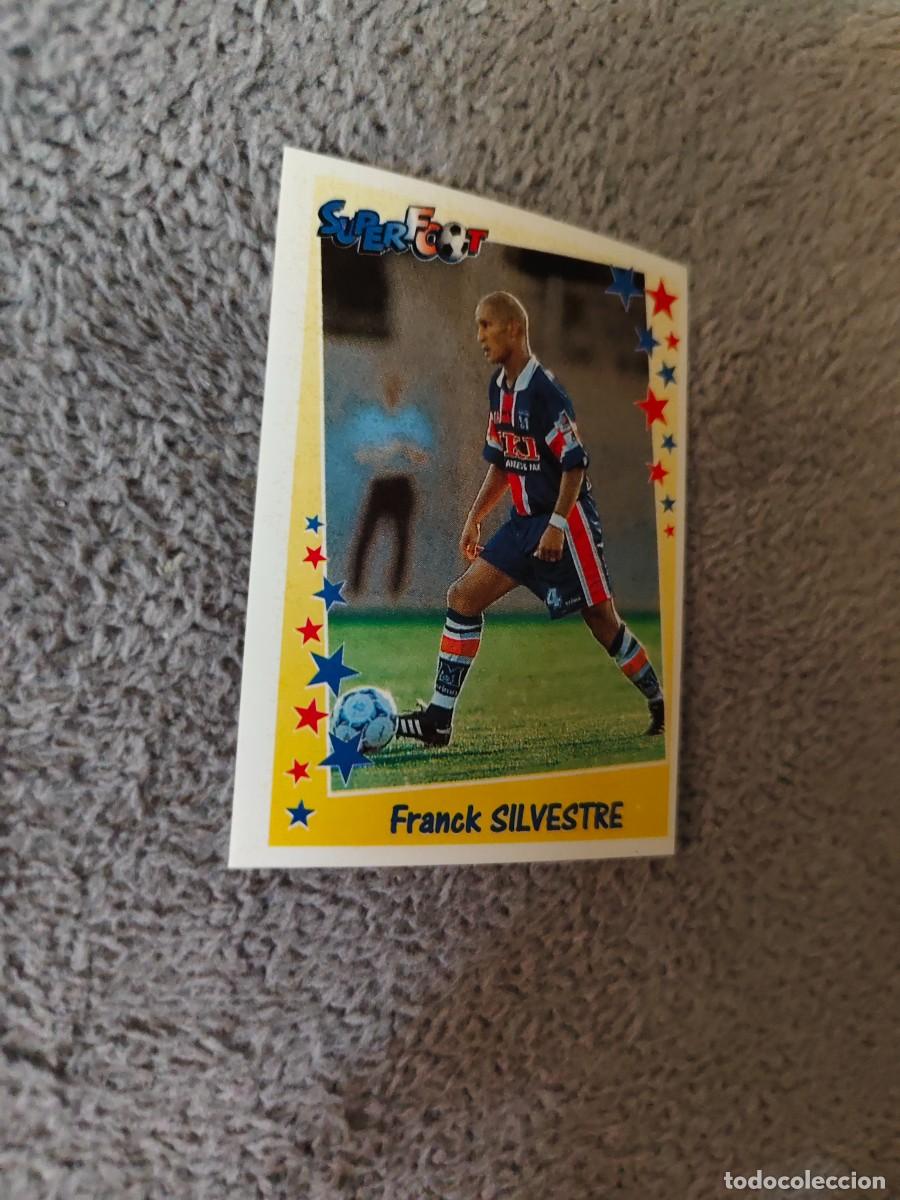 Cromos de f&uacute;tbol: 35 SUPERFOOT 98 99 FRANCK SILVESTRE LES DEFENSEURS PANINI 1998 1999 LIGUE 1 FRANCIA AAK