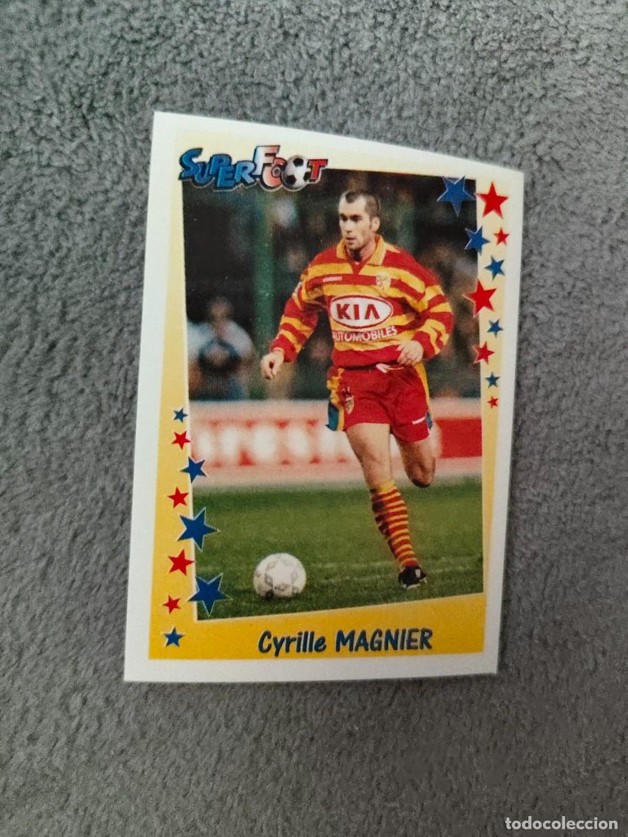 Cromos de f&uacute;tbol: 39 SUPERFOOT 98 99 CYRILLE MAGNIER LES DEFENSEURS PANINI 1998 1999 LIGUE 1 FRANCIA AAK