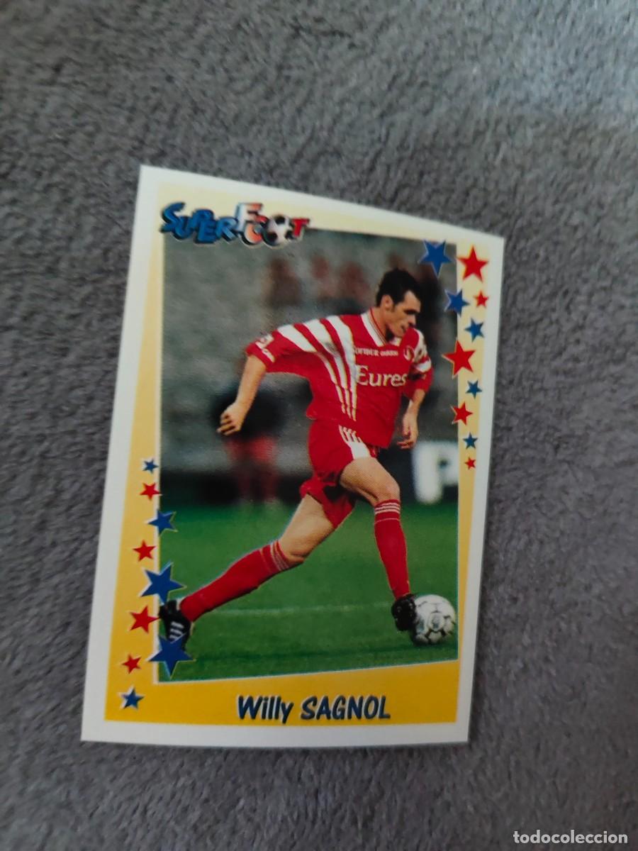 Figurine di Calcio: 52 SUPERFOOT 98 99 WILLY SAGNOL LES DEFENSEURS PANINI 1998 1999 LIGUE 1 FRANCIA AAK