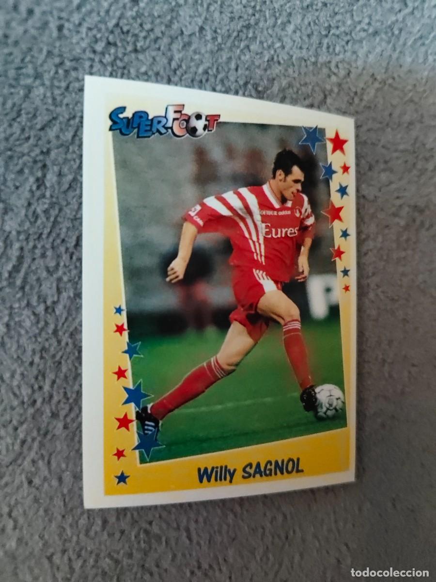 Figurine di Calcio: 52 SUPERFOOT 98 99 WILLY SAGNOL LES DEFENSEURS PANINI 1998 1999 LIGUE 1 FRANCIA AAK