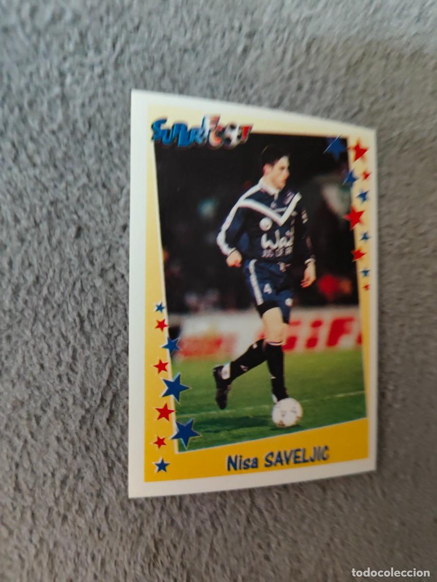 Figurine di Calcio: 53 SUPERFOOT 98 99 NISA SAVELJIC LES DEFENSEURS PANINI 1998 1999 LIGUE 1 FRANCIA AAK