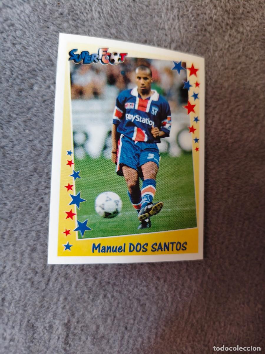 Fu&szlig;ball-Sticker: 59 SUPERFOOT 98 99 MANUEL DOS SANTOS LES DEFENSEURS PANINI 1998 1999 LIGUE 1 FRANCIA AAK