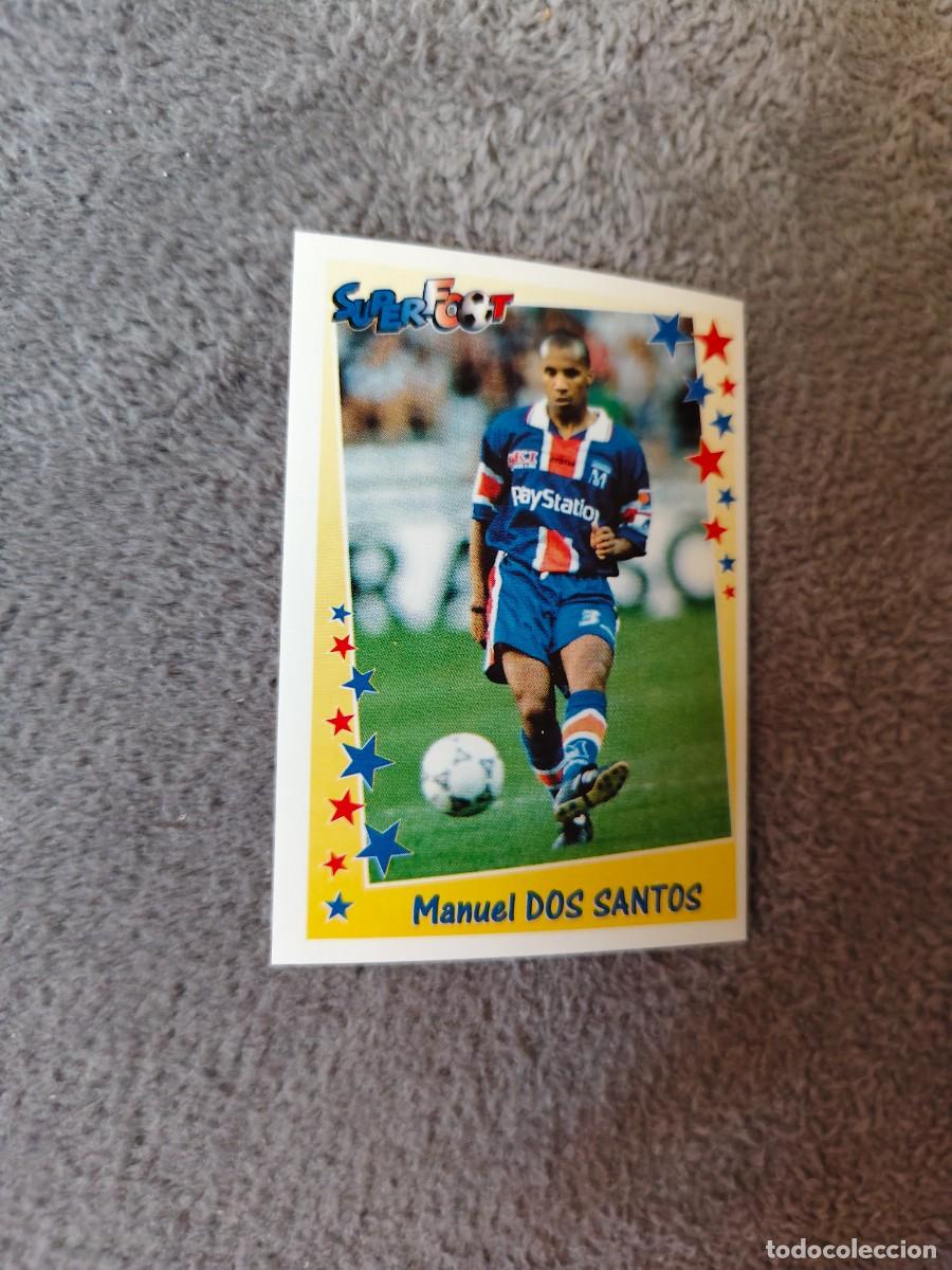 Fu&szlig;ball-Sticker: 59 SUPERFOOT 98 99 MANUEL DOS SANTOS LES DEFENSEURS PANINI 1998 1999 LIGUE 1 FRANCIA AAK
