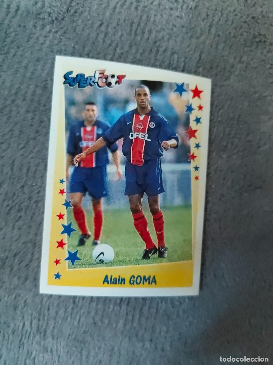 Football Stickers: 62 SUPERFOOT 98 99 ALAIN GOMA LES DEFENSEURS PANINI 1998 1999 LIGUE 1 FRANCIA AAK