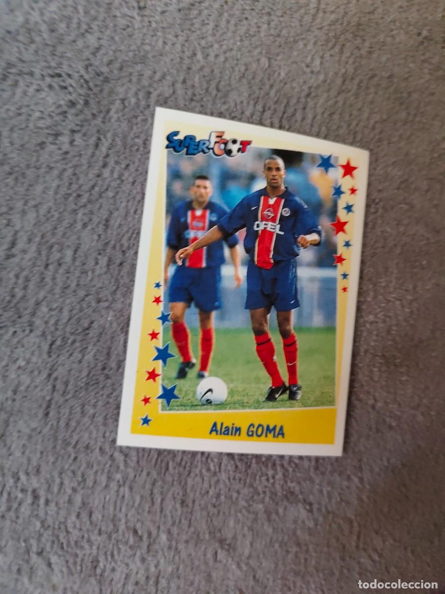 Football Stickers: 62 SUPERFOOT 98 99 ALAIN GOMA LES DEFENSEURS PANINI 1998 1999 LIGUE 1 FRANCIA AAK