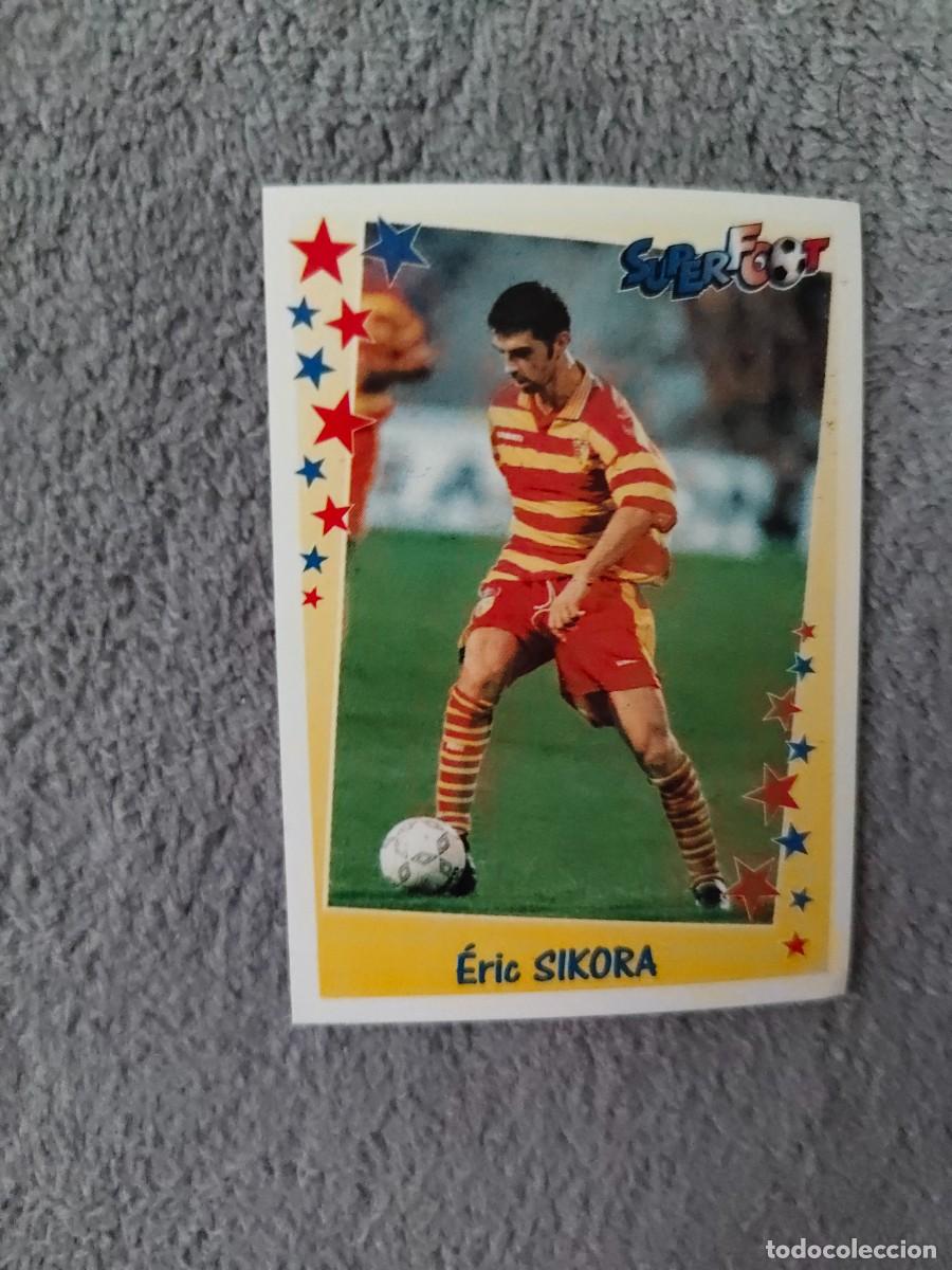 Cromos de f&uacute;tbol: 71 SUPERFOOT 98 99 &Eacute;RIC SIKORA LES DEFENSEURS PANINI 1998 1999 LIGUE 1 FRANCIA AAK