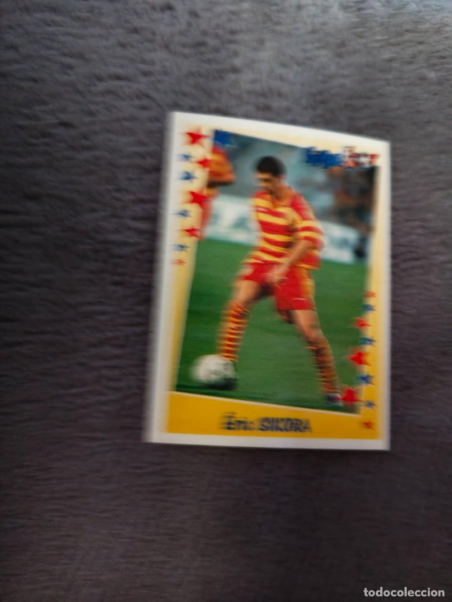 Cromos de f&uacute;tbol: 71 SUPERFOOT 98 99 &Eacute;RIC SIKORA LES DEFENSEURS PANINI 1998 1999 LIGUE 1 FRANCIA AAK