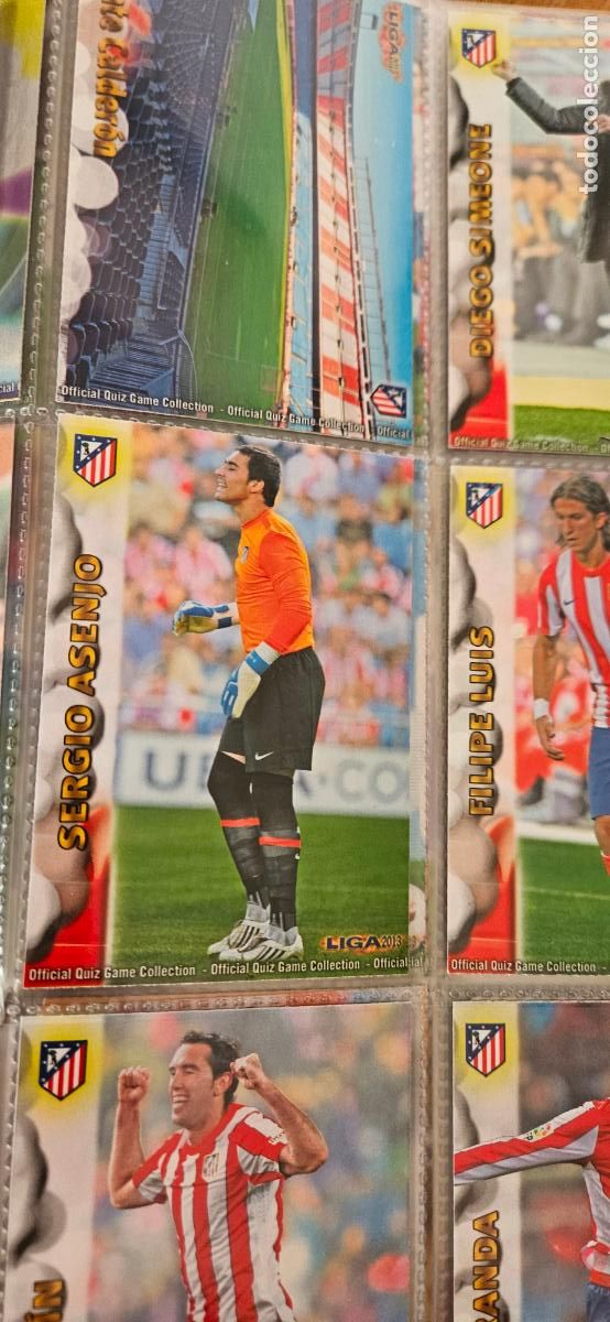 Cromos de Futebol: S. Asenjo - N&ordm; 113 - Atl&eacute;tico de Madrid - Jugador - Adrenalyn Liga 2012 2013 12 13 Quiz Game