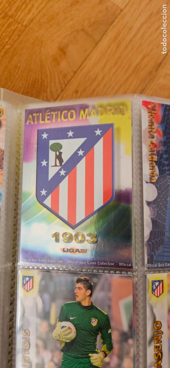Cromos de Futebol: Escudo - N&ordm; 109 - Atl&eacute;tico de Madrid - Escudo - Adrenalyn Liga 2012 2013 12 13 Quiz Game Col