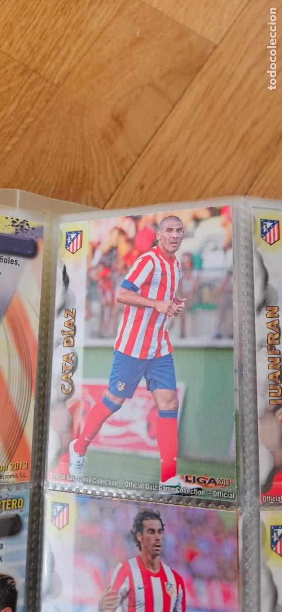 Cromos de Futebol: Cata D&iacute;az - N&ordm; 118 - Atl&eacute;tico de Madrid - Jugador - Adrenalyn Liga 2012 2013 12 13 Quiz Game