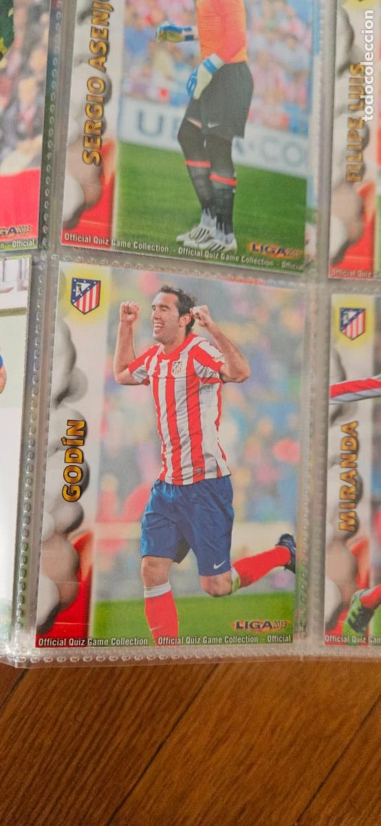 Cromos de Futebol: God&iacute;n - N&ordm; 116 - Atl&eacute;tico de Madrid - Jugador - Adrenalyn Liga 2012 2013 12 13 Quiz Game Col