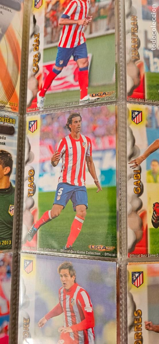 Cromos de Futebol: Tiago - N&ordm; 121 - Atl&eacute;tico de Madrid - Jugador - Adrenalyn Liga 2012 2013 12 13 Quiz Game Col