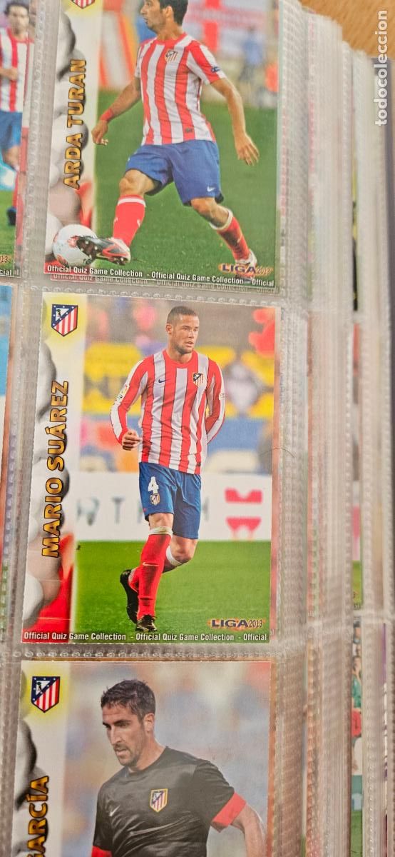 Cromos de Futebol: Mario Su&aacute;rez - N&ordm; 123 - Atl&eacute;tico de Madrid - Jugador - Adrenalyn Liga 2012 2013 12 13 Quiz G