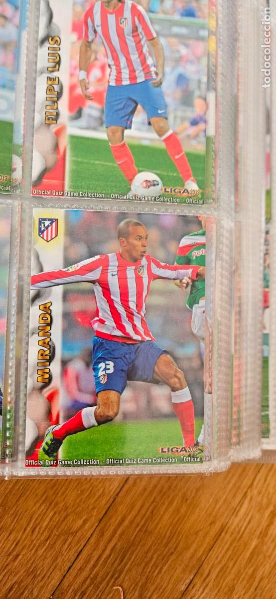 Cromos de Futebol: Miranda - N&ordm; 117 - Atl&eacute;tico de Madrid - Jugador - Adrenalyn Liga 2012 2013 12 13 Quiz Game C