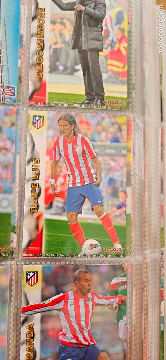 Cromos de Futebol: Filipe Luis - N&ordm; 114 - Atl&eacute;tico de Madrid - Jugador - Adrenalyn Liga 2012 2013 12 13 Quiz Ga