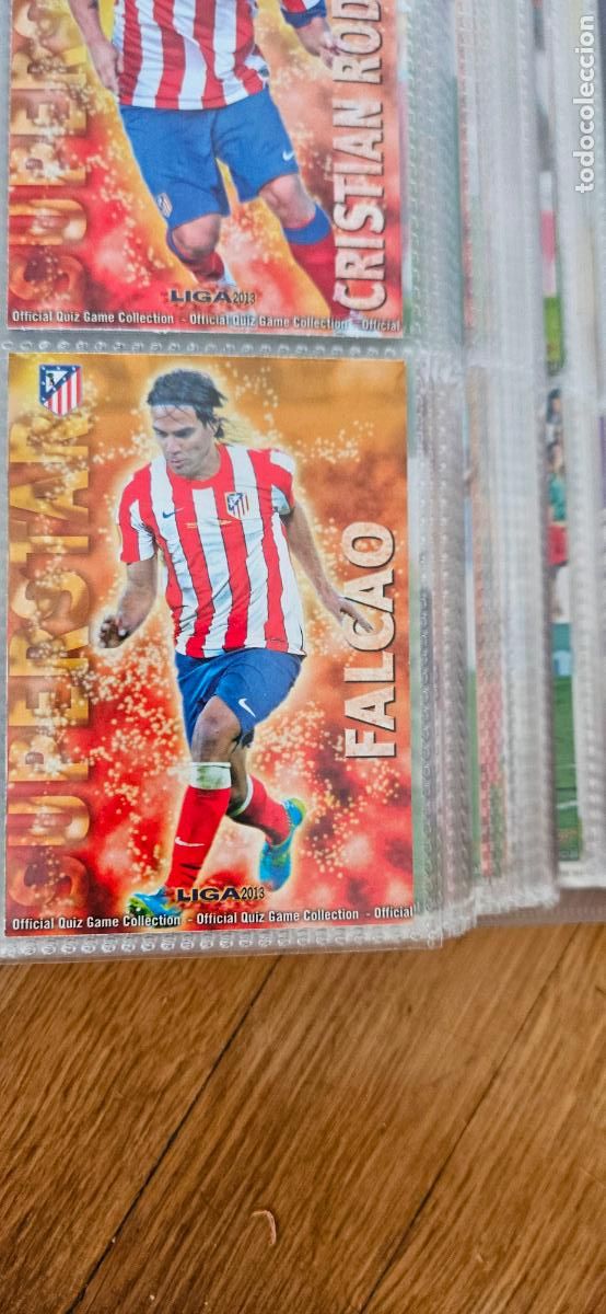 Figurine di Calcio: Falcao - N&ordm; 135 - Atl&eacute;tico de Madrid - Superstar - Adrenalyn Liga 2012 2013 12 13 Quiz Game