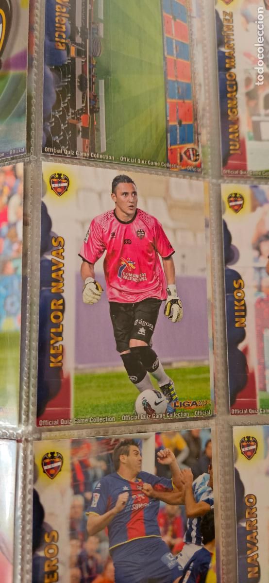 Figurine di Calcio: Navas - N&ordm; 140 - Levante - Jugador - Adrenalyn Liga 2012 2013 12 13 Quiz Game Collection Mun