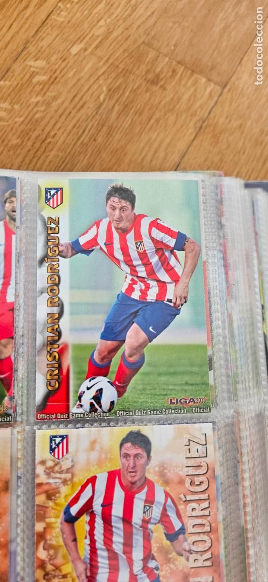 Figurine di Calcio: C. Rodr&iacute;guez - N&ordm; 129 - Atl&eacute;tico de Madrid - Jugador - Adrenalyn Liga 2012 2013 12 13 Quiz G