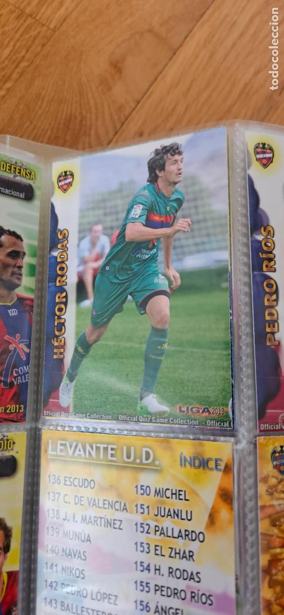 Figurine di Calcio: Pallardo - N&ordm; 154 - Levante - Jugador - Adrenalyn Liga 2012 2013 12 13 Quiz Game Collection