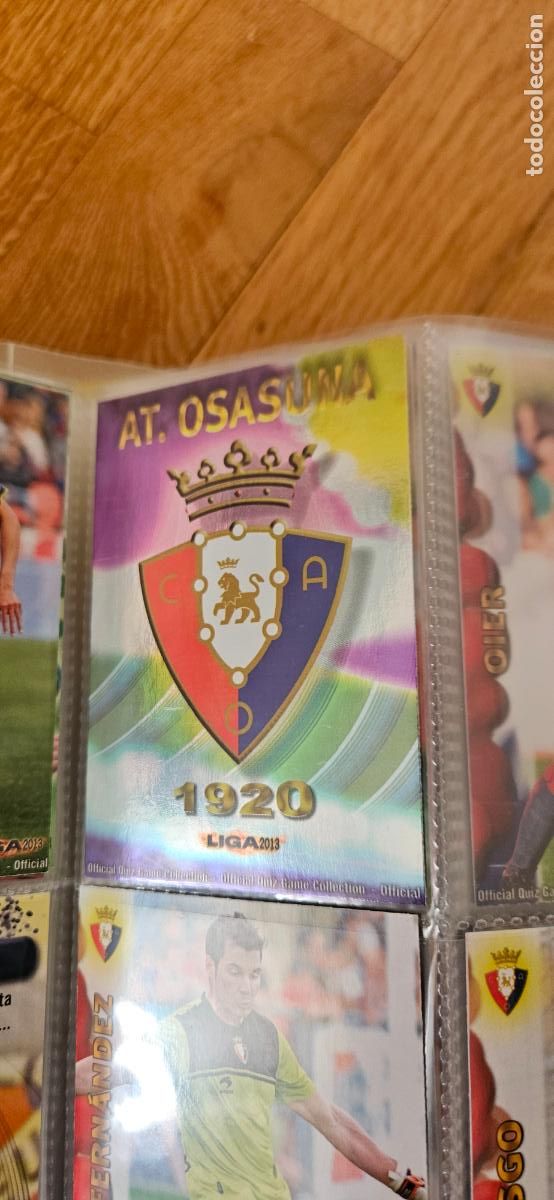 Fu&szlig;ball-Sticker: Escudo - N&ordm; 163 - Osasuna - Escudo - Adrenalyn Liga 2012 2013 12 13 Quiz Game Collection Mun