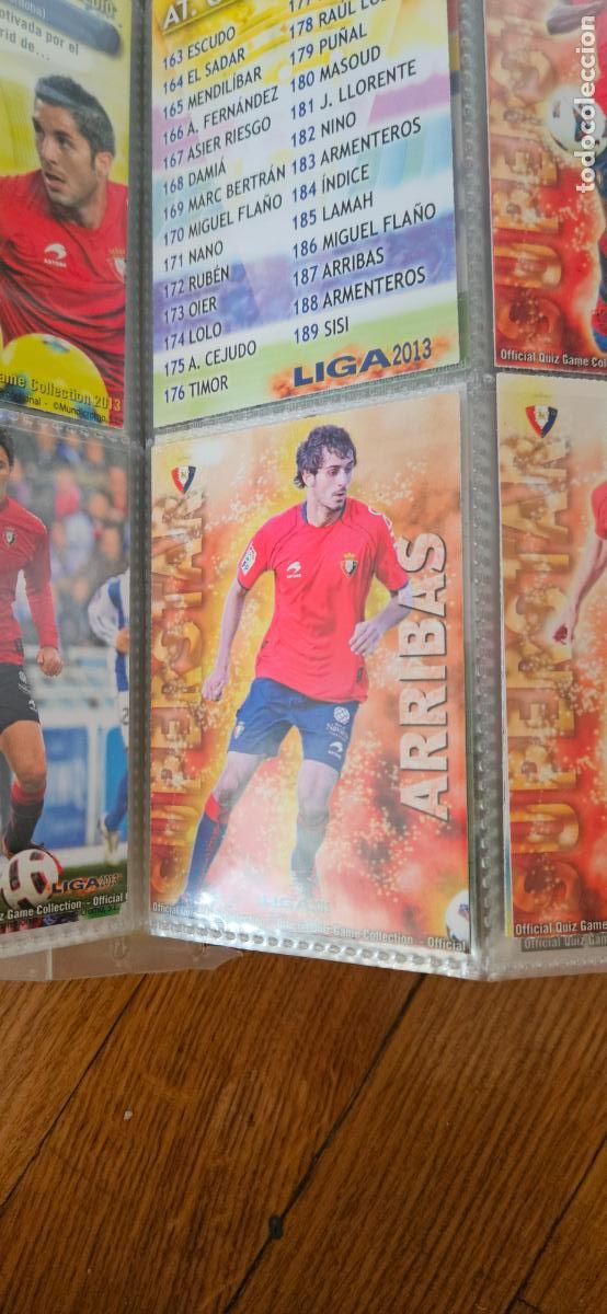 Fu&szlig;ball-Sticker: Arribas - N&ordm; 187 - Osasuna - Superstar - Adrenalyn Liga 2012 2013 12 13 Quiz Game Collection