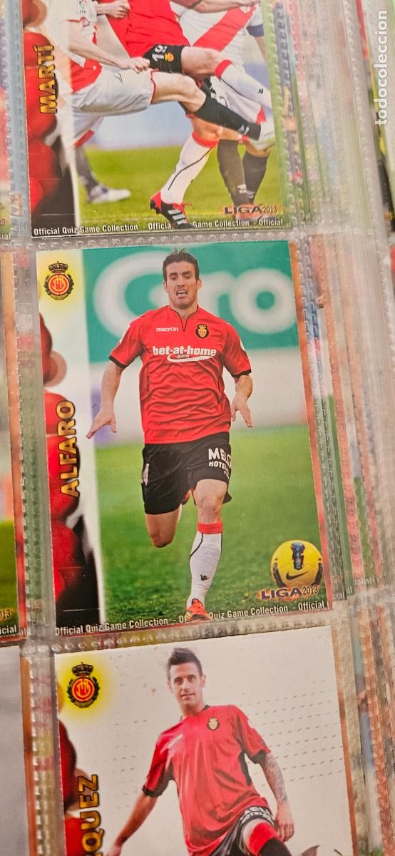 Football Stickers: Alfaro - N&ordm; 204 - Mallorca - Jugador - Adrenalyn Liga 2012 2013 12 13 Quiz Game Collection M