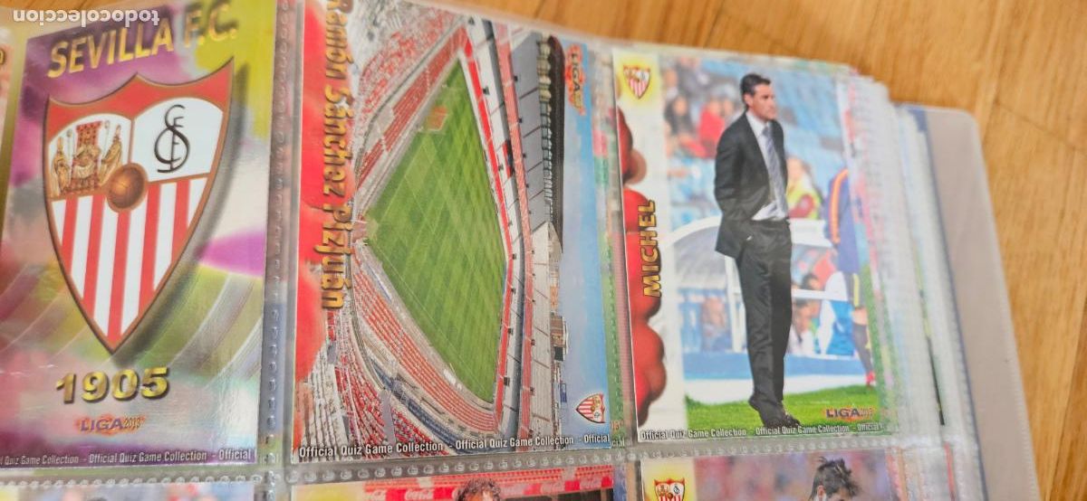 Football Stickers: S. Pizju&aacute;n - N&ordm; 218 - Sevilla - Estadio - Adrenalyn Liga 2012 2013 12 13 Quiz Game Collectio