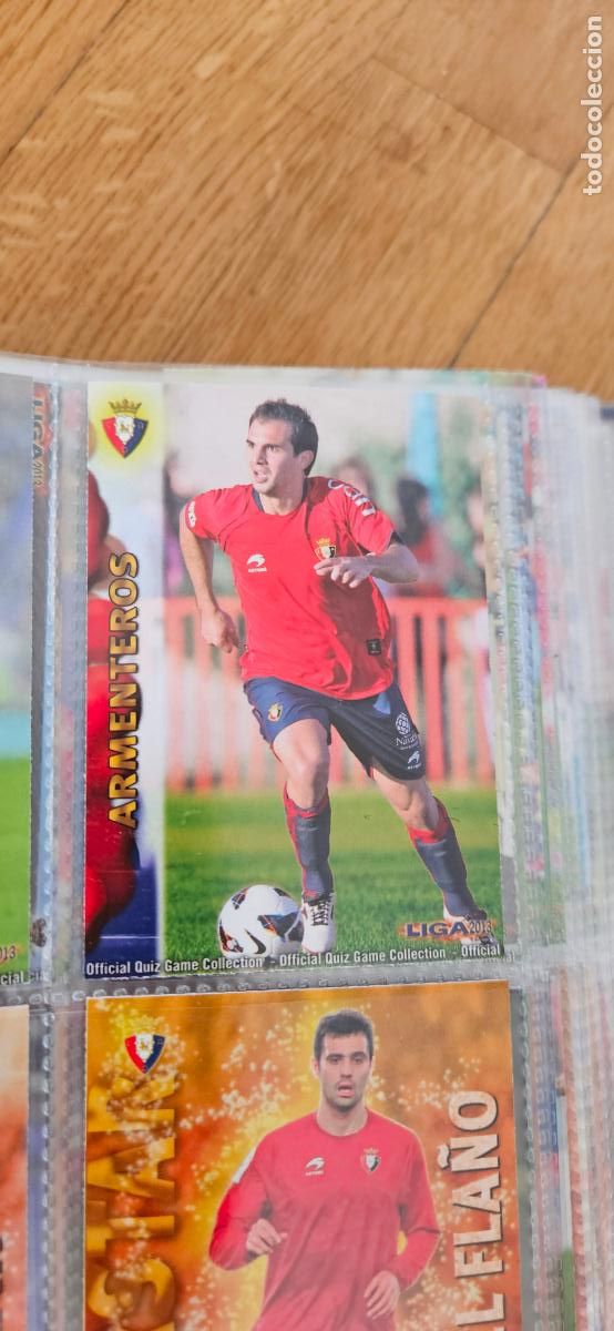 Football Stickers: Armenteros - N&ordm; 183 - Osasuna - Jugador - Adrenalyn Liga 2012 2013 12 13 Quiz Game Collectio