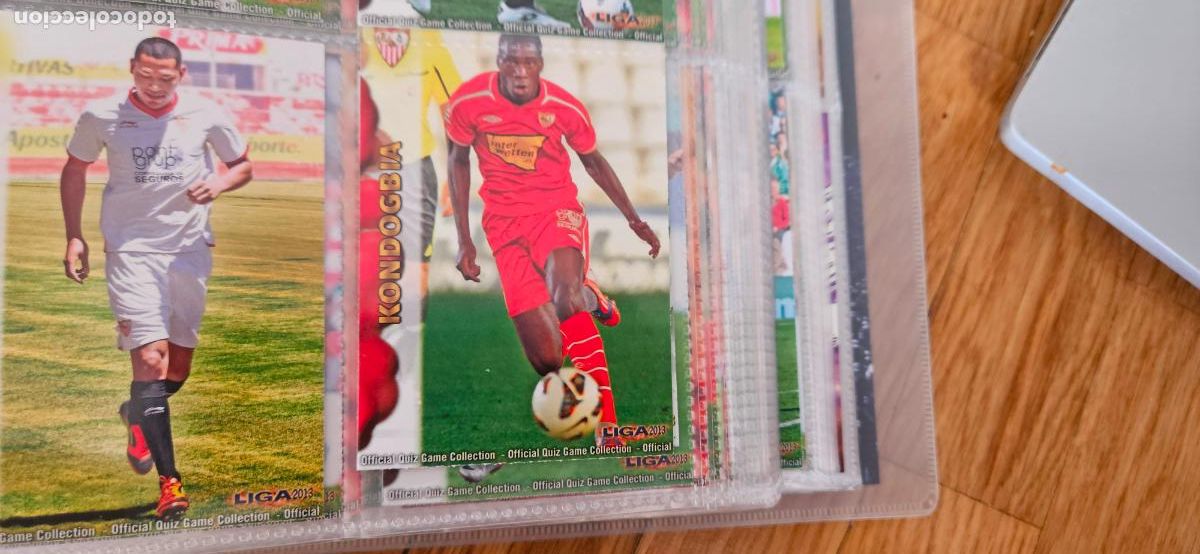 Football Stickers: Kondogbia - N&ordm; 225 - Sevilla - Jugador - Adrenalyn Liga 2012 2013 12 13 Quiz Game Collection