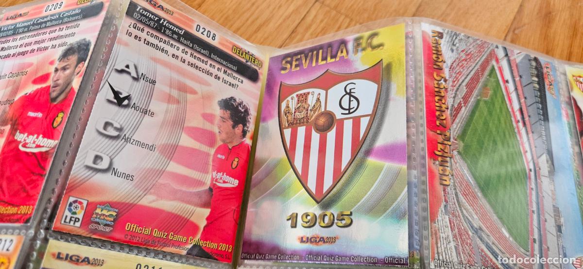 Football Stickers: F. Navarro - N&ordm; 226 - Sevilla - Jugador - Adrenalyn Liga 2012 2013 12 13 Quiz Game Collectio