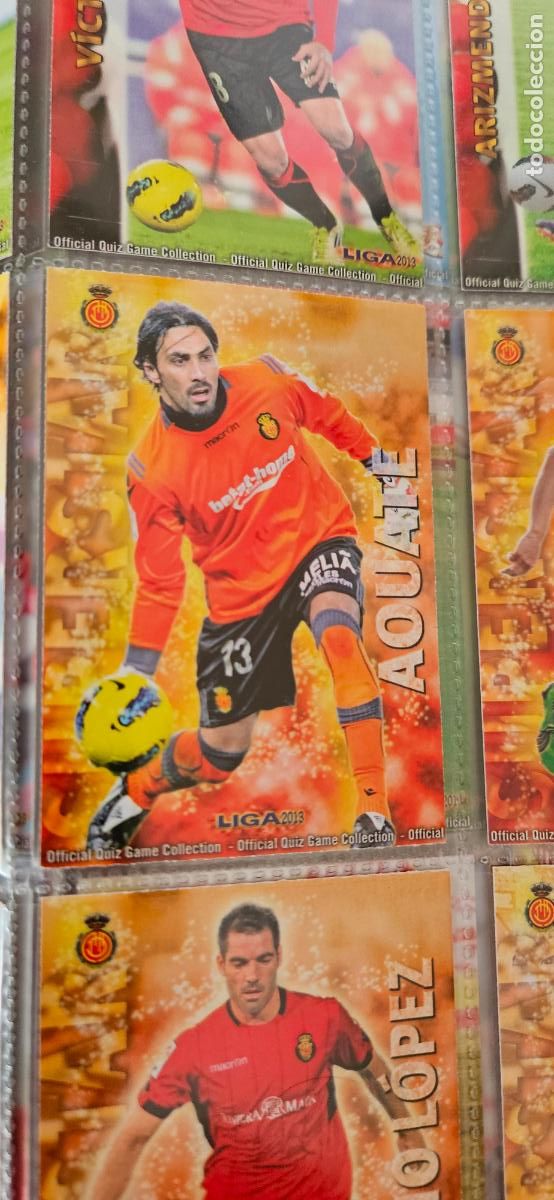 Cromos de f&uacute;tbol: Aouate - N&ordm; 211 - Mallorca - &Iacute;ndice - Adrenalyn Liga 2012 2013 12 13 Quiz Game Collection Mu