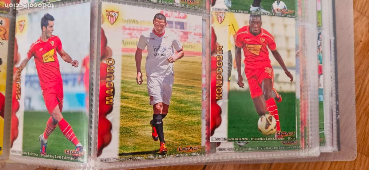 Cromos de f&uacute;tbol: Maduro - N&ordm; 224 - Sevilla - Jugador - Adrenalyn Liga 2012 2013 12 13 Quiz Game Collection Mu