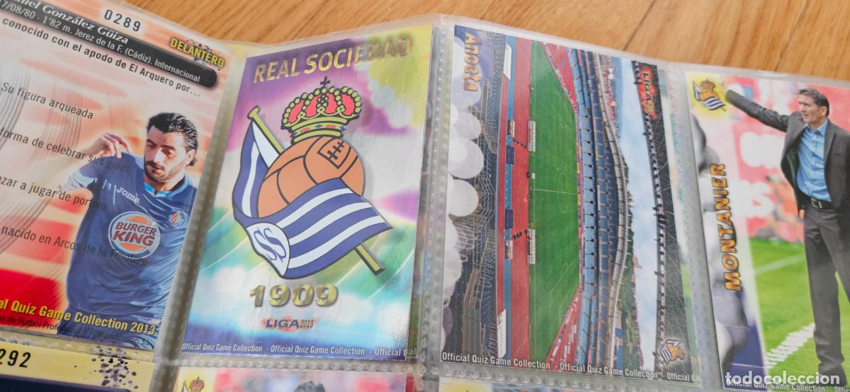 Figurine di Calcio: Escudo - N&ordm; 298 - Real Sociedad - Escudo - Adrenalyn Liga 2012 2013 12 13 Quiz Game Collecti