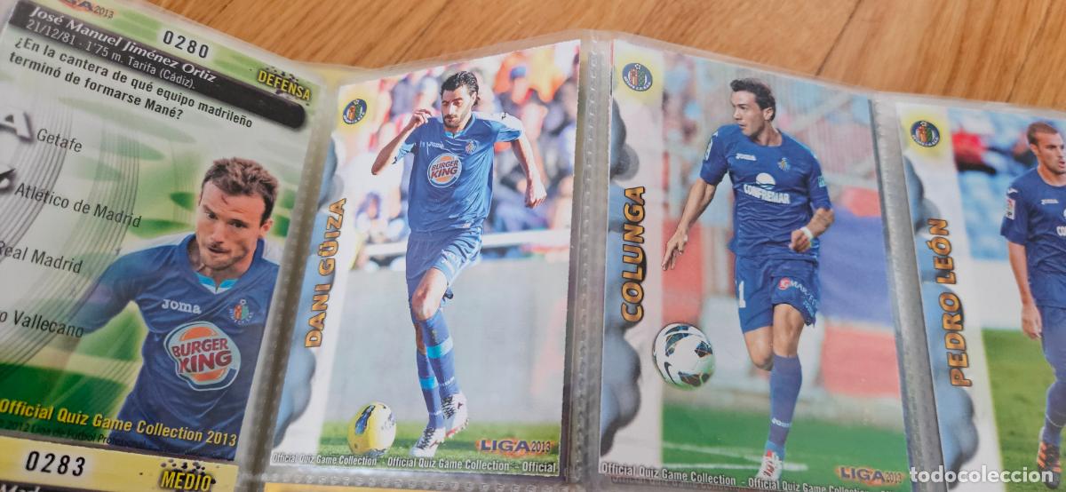 Football Stickers: D. G&uuml;iza - N&ordm; 289 - Getafe - Jugador - Adrenalyn Liga 2012 2013 12 13 Quiz Game Collection M