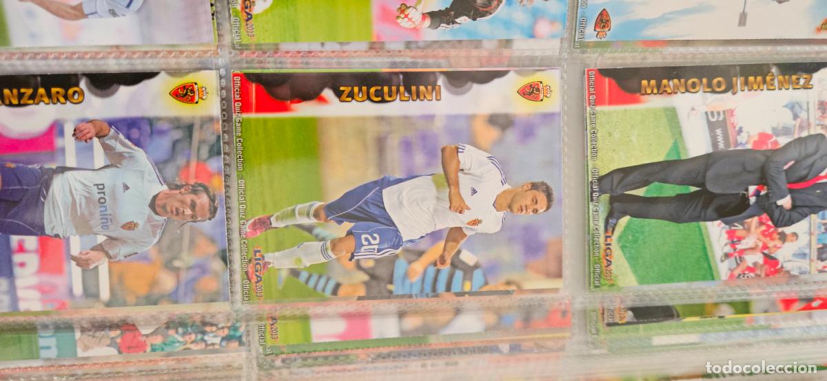 Football Stickers: Zuculini - N&ordm; 411 - Zaragoza - Jugador - Adrenalyn Liga 2012 2013 12 13 Quiz Game Collection