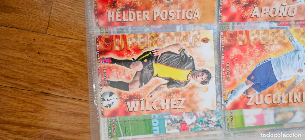 Fu&szlig;ball-Sticker: Wilchez - N&ordm; 432 - Zaragoza - Superstar - Adrenalyn Liga 2012 2013 12 13 Quiz Game Collectio