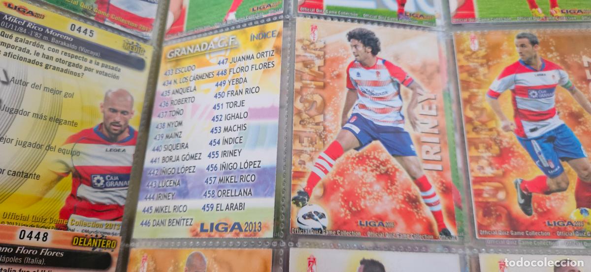Cromos de Futebol: Siqueira - N&ordm; 454 - Granada - &Iacute;ndice - Adrenalyn Liga 2012 2013 12 13 Quiz Game Collection M
