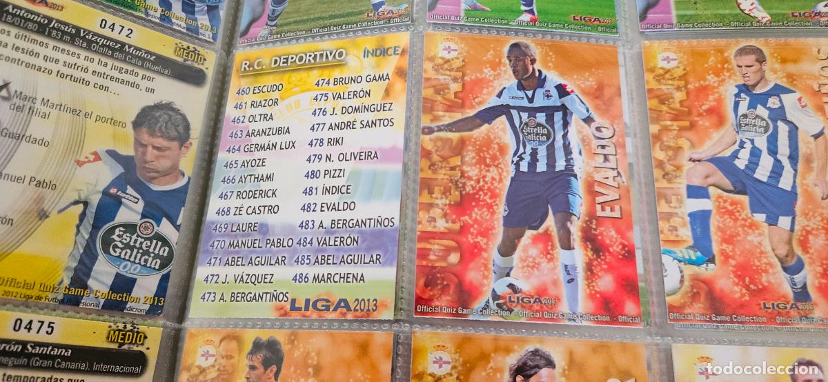Cartes &agrave; collectionner de Football: &Iacute;ndice - N&ordm; 481 - Deportivo - &Iacute;ndice - Adrenalyn Liga 2012 2013 12 13 Quiz Game Collection M