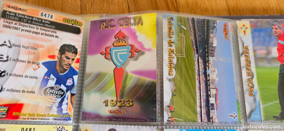Cartes &agrave; collectionner de Football: Escudo - N&ordm; 487 - Celta - Escudo - Adrenalyn Liga 2012 2013 12 13 Quiz Game Collection Mundi