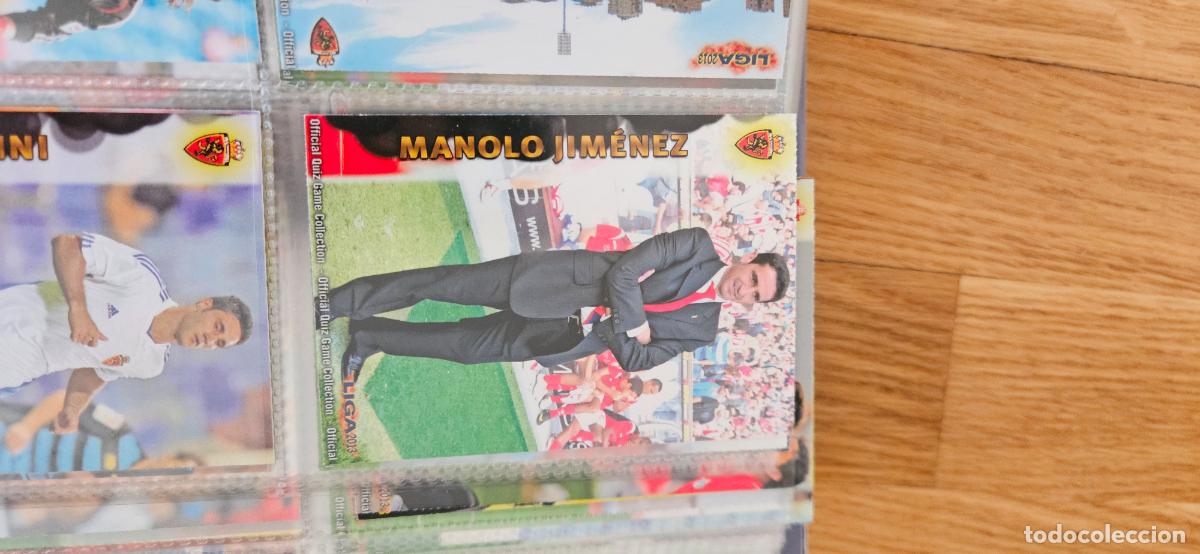 Cartes &agrave; collectionner de Football: M. Jim&eacute;nez - N&ordm; 408 - Zaragoza - Entrenador - Adrenalyn Liga 2012 2013 12 13 Quiz Game Colle