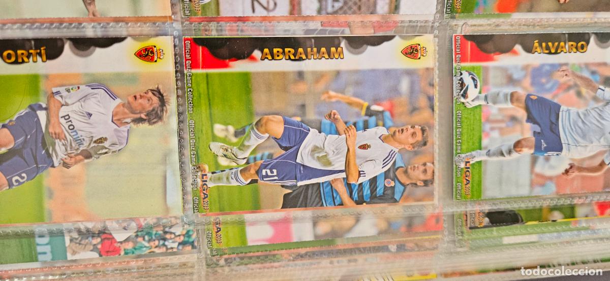Cromos de f&uacute;tbol: Abraham - N&ordm; 420 - Zaragoza - Jugador - Adrenalyn Liga 2012 2013 12 13 Quiz Game Collection