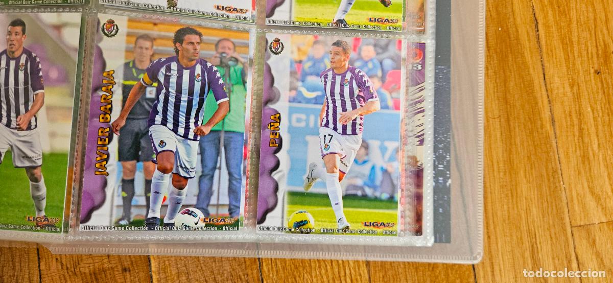 Cromos de f&uacute;tbol: Baraja - N&ordm; 521 - Real Valladolid - Jugador - Adrenalyn Liga 2012 2013 12 13 Quiz Game Colle