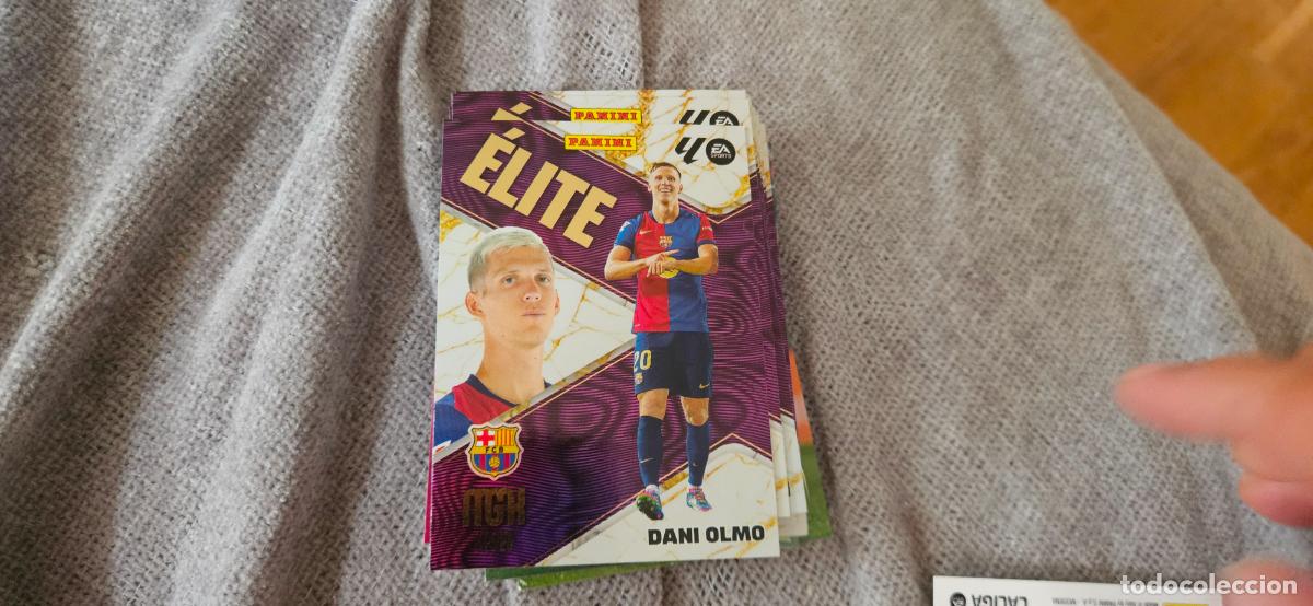 Cromos de f&uacute;tbol: Dani Olmo - N&ordm; 4 - FC Barcelona - Elite - Liga 2025 2026 25 26 Megacracks Trading Card