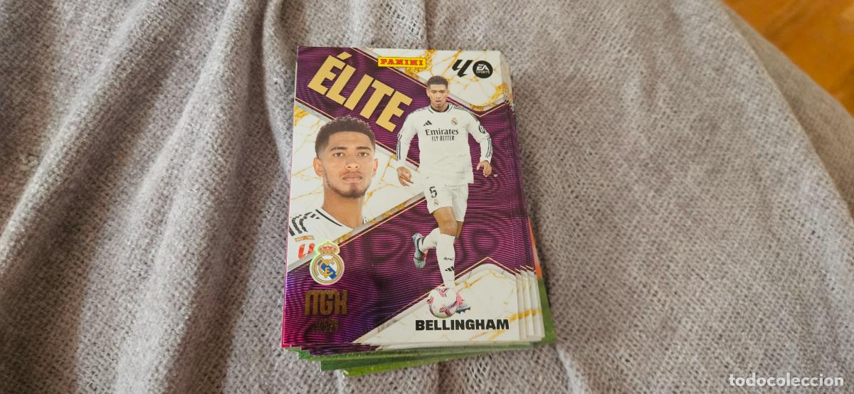 Football Stickers: Bellingham - N&ordm; 1 - Real Madrid CF - Elite - Liga 2025 2026 25 26 Megacracks Trading Card