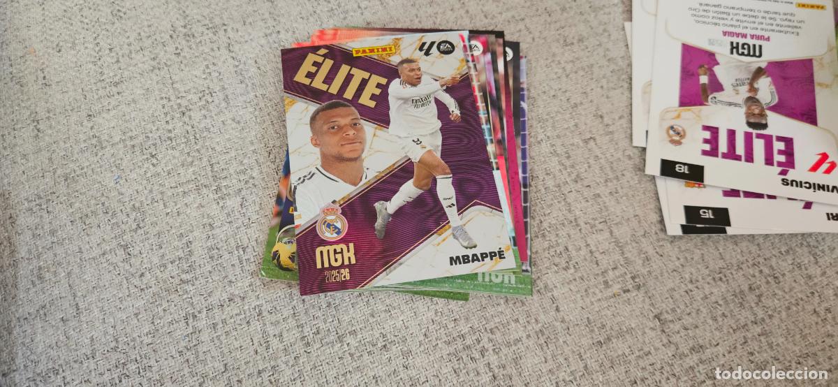 Football Stickers: Vinicius - N&ordm; 18 - Real Madrid CF - Elite - Liga 2025 2026 25 26 Megacracks Trading Card