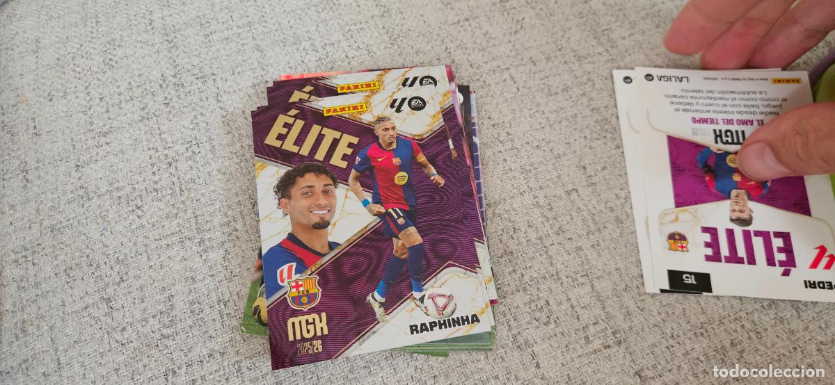 Fu&szlig;ball-Sticker: Pedri - N&ordm; 15 - FC Barcelona - Elite - Liga 2025 2026 25 26 Megacracks Trading Card