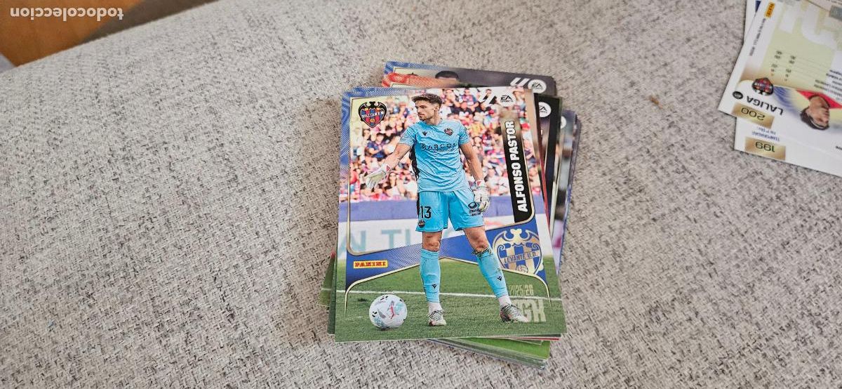Figurine di Calcio: Alfonso Pastor - N&ordm; 201 - Levante UD - Base card - Liga 2025 2026 25 26 Megacracks Trading C